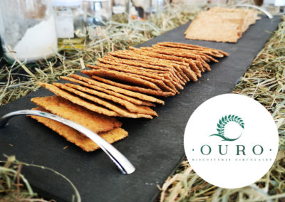 Biscuiterie OURO, des crackers sains et responsables !